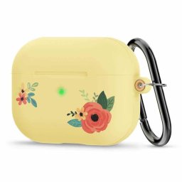 Spigen Ciel sárga színű, virágos AirPods Pro tartó