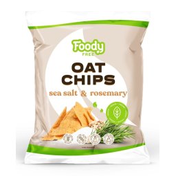 Foody Free Zab Chips Tengeri Sóval és rozmaringgal 50 g