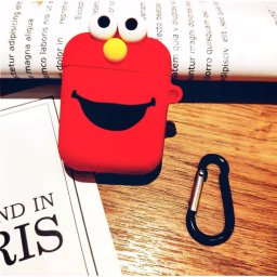 AirPods tok, rajzfilm figurás - Elmo
