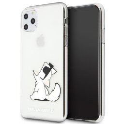 Karl Lagerfeld Choupette Fun iPhone tok (átlátszó) - XR