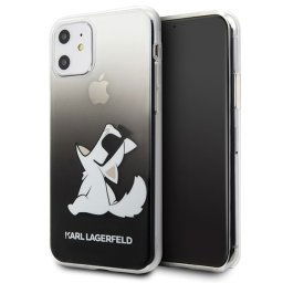 Karl Lagerfeld Choupette Fun iPhone tok (fekete) - XS Max