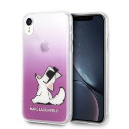 Karl Lagerfeld Choupette Fun iPhone tok (rózsaszín) - XR