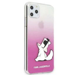 Karl Lagerfeld Choupette Fun iPhone tok (rózsaszín) - 11 Pro Max
