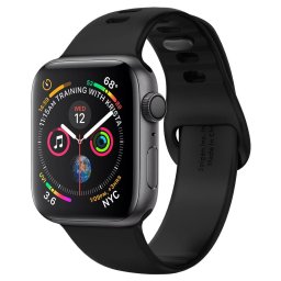 Spigen Air Fit Band Apple Watch óraszíj (fekete) - 42-44mm