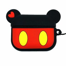AirPods Pro tok, rajzfilm figurás - Fekete Mickey egér