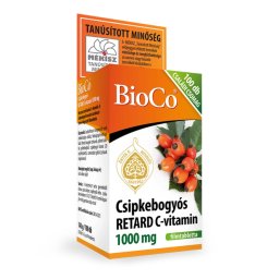 Bioco Csipkebogyós C-vitamin Retard Családi 1000 mg 100 db