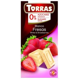 Torras Epres fehércsokoládé hozzáadott cukor nélkül 75 g