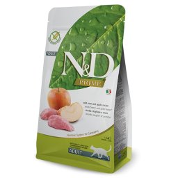 N&D Cat Prime Adult Wild boar & apple (vaddisznó & alma) száraz macskaeledel 10kg