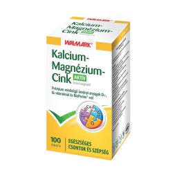 Walmark Kalcium-Magnézium-Cink aktív tabletta 100x