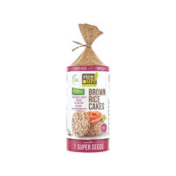 Rice Up teljes kiőrlésű puffasztott rizs szupermagvakkal 120g