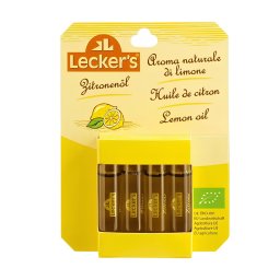 Leckers bio citromolaj étkezési 4x2 ml