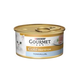 GOURMET GOLD Tonhallal pástétom nedves macskaeledel 85g