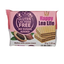 Lea Life Kakaós Ostya Glutén-Laktózmentes 95 g