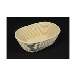 Kenyér kelesztő kosár oval szakajtó 27x18x10 cm
