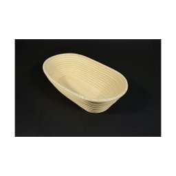 Kenyér kelesztő kosár oval szakajtó 30x18x9 cm