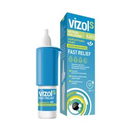 Vizol S 0,21% oldatos szemcsepp száraz szemre 10ml
