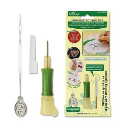 Clover punch needle tű készlet, hímzőtoll, CL8800