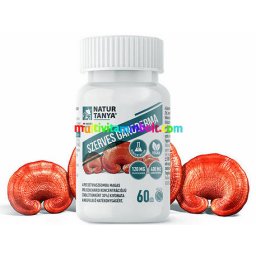 Szerves Pecsétviaszgomba, Ganoderma, Reishi 60 db tabletta 200 mg, koncentrátum - Natur Tanya