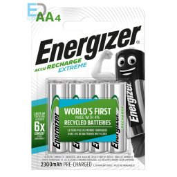 Energizer Extreme HR06 AA 2300mAh B4 akku, tölthetõ elem ( 1db )