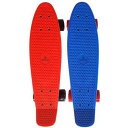 Plastic Board 22,5" piros gördeszka