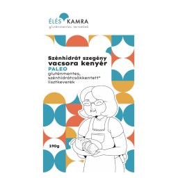 Éléskamra Szénhidrátszegény Vacsora Kenyér Lisztkeverék 190 g