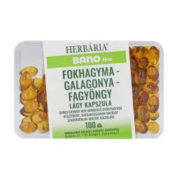 Bano Fokhagyma-Galagonya-Fagyöngy kapszula 100 db