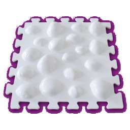 Lúdtalp szõnyeg FITFEET (2db-os) 26 X 26 cm (1 db)
