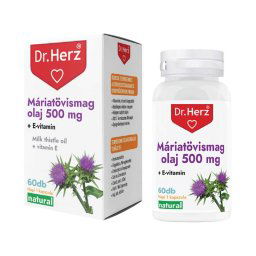 Dr. Herz Máriatövismag olaj kapszula 60x