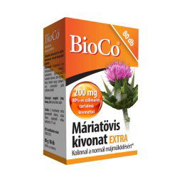 BioCo Máriatövis kivonat extra étrend-kiegészítő tabletta 80x