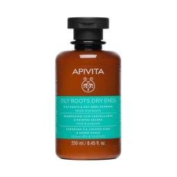 Apivita sampon zsíros hajtő és száraz hajvégre 250ml