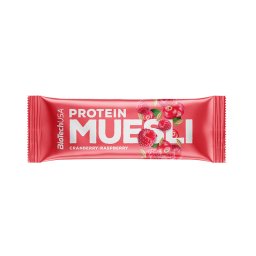 BioTechUsa Protein Muesli áfonyás-málnás müzliszelet 30g