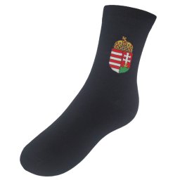 Magyar címeres - fekete