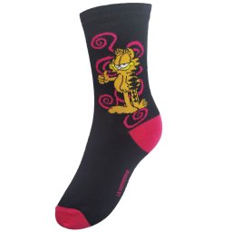 Garfield mintás zokni All right (pink)
