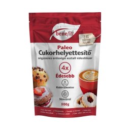 Benefitt Paleo cukorhelyettesítő 4x erősségű 500g