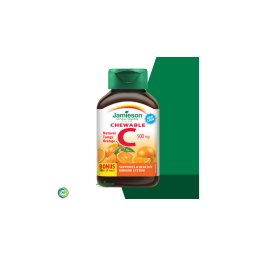 Jamieson C-vitamin 500mg rágótabletta - narancs ízesítéssel 120x