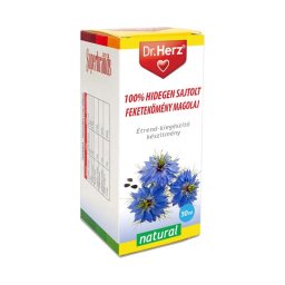 Dr. Herz 100% hidegen sajtolt feketekömény magolaj 50ml