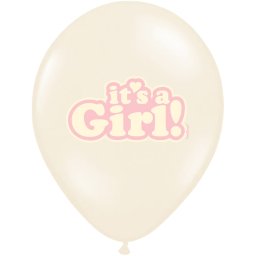 It's a girl, latex lufi, 30 cm, 5 db/cs