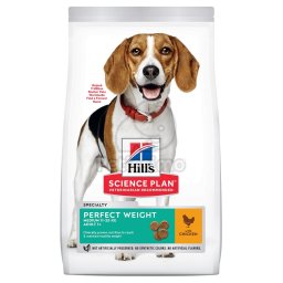 Hill's Science Plan Adult Perfect Weight Medium száraz kutyatáp 2 kg