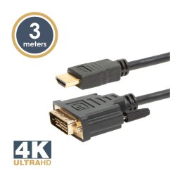 Nexus 20381 DVI-D / HDMI kábel · 3 m