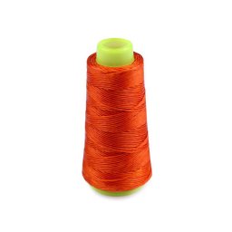 Viaszos poliészter cérna, extra erős, 1mm, 50m, narancs dunkel, 240045