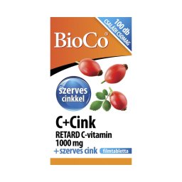 BioCo C-vitamin + Cink retard 1000 mg filmtabletta 100x