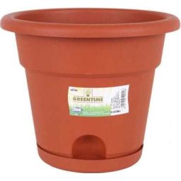 Greentime Műanyagcserép Víztaróval 20cm-es (3153)