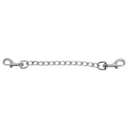ZADO - dupla fém karabiner és lánc (15 cm)