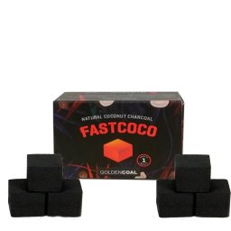 Fastcoco vízipipa szén - 6 db szénkocka