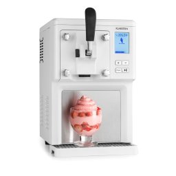 Klarstein Sweet Sundae fagylaltkészítő kompresszor 1,5l rozsdamentes acél fehér (TK49-Sahnehäubchen-W)