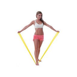 Fit-band Gumiszalag Gyenge Sárga 150cm
