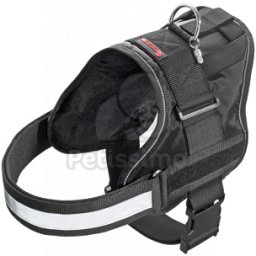 Flamingo Adventure Plus hám - fekete 70-83 cm