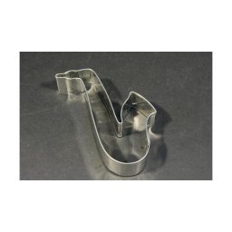 Szakszofon kiszúró forma 9 cm