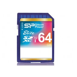 Silicon Power SDXC 64 GB UHS-I Elite memóriakártya