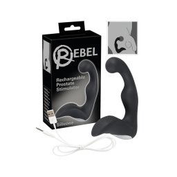 Rebel - akkus prosztata vibrátor (fekete)